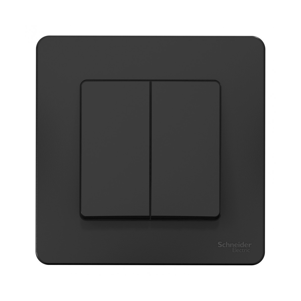 Выключатель "blanca" 2-х кл. 10а, антрацит (1/10/20) "schneider"