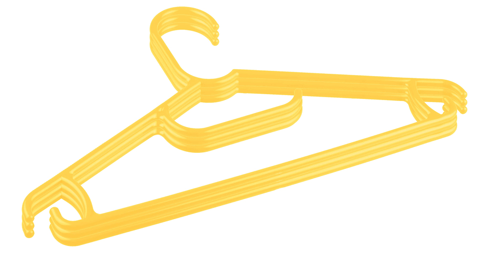 Вешалки для детской одежды (комплект 3 шт.) разм. 31,5 см (1/16) "бытпласт"