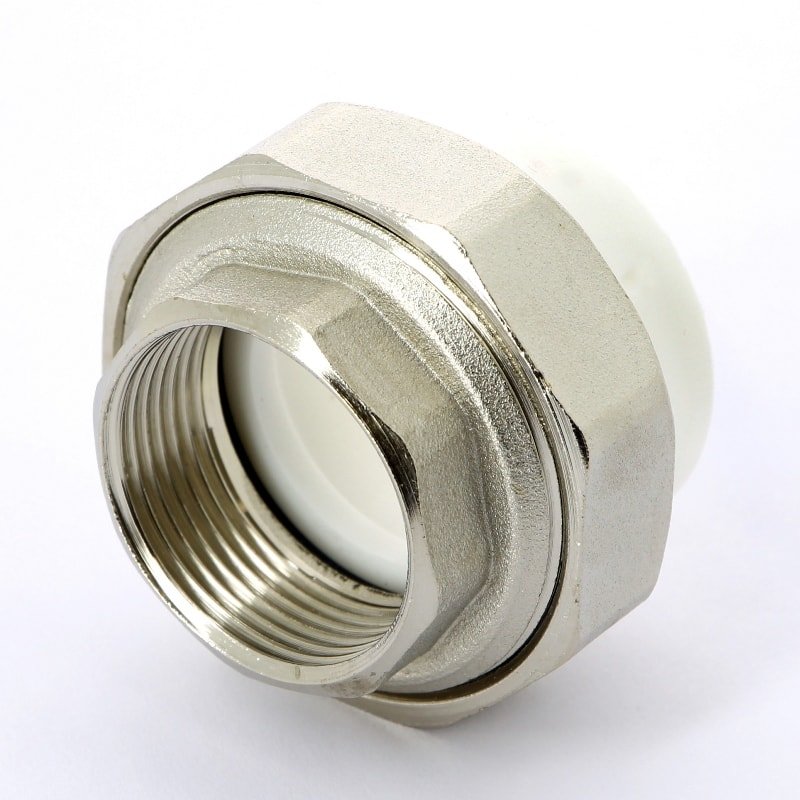 Муфта разборная 40 х 1"1/4 (ВР) PRO AQUA полипропиленовая PP-R