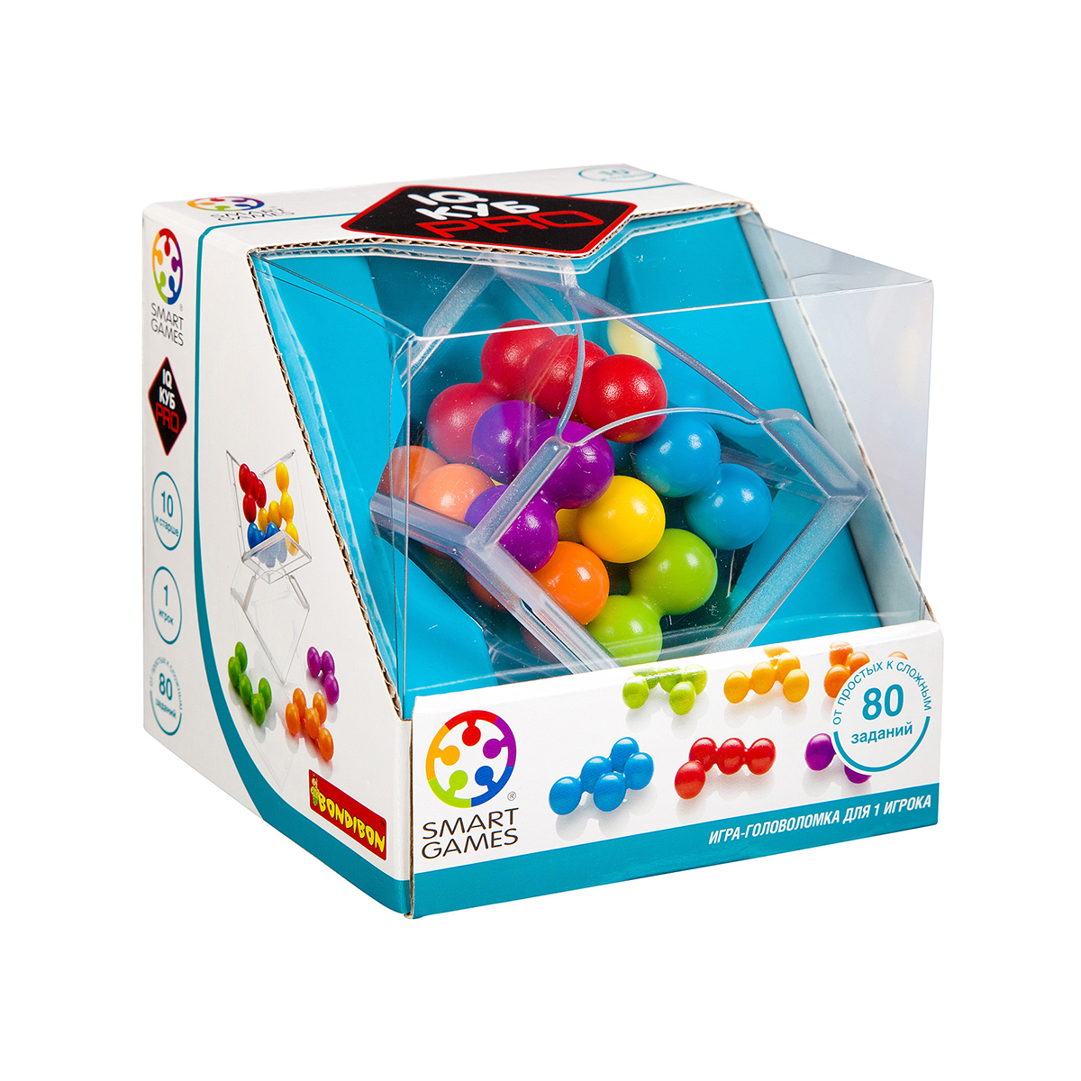 Игра логическая "iq-куб pro" "bondibon" вв3332