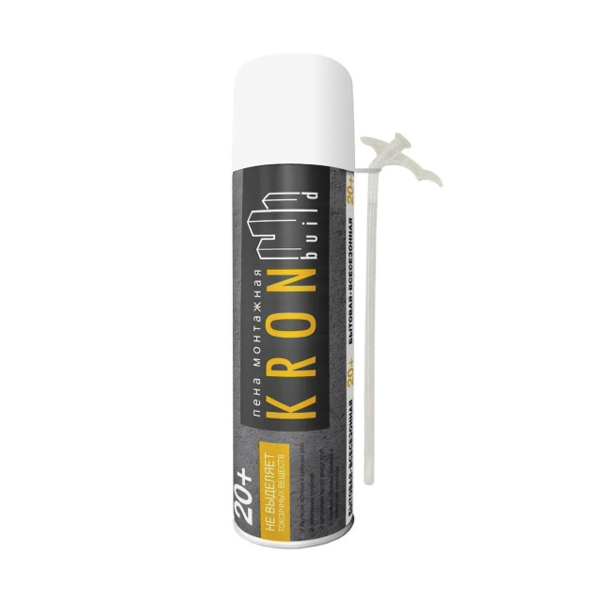 Пена монтажная "kronbuild 20+" 500 мл всесезонная (12)