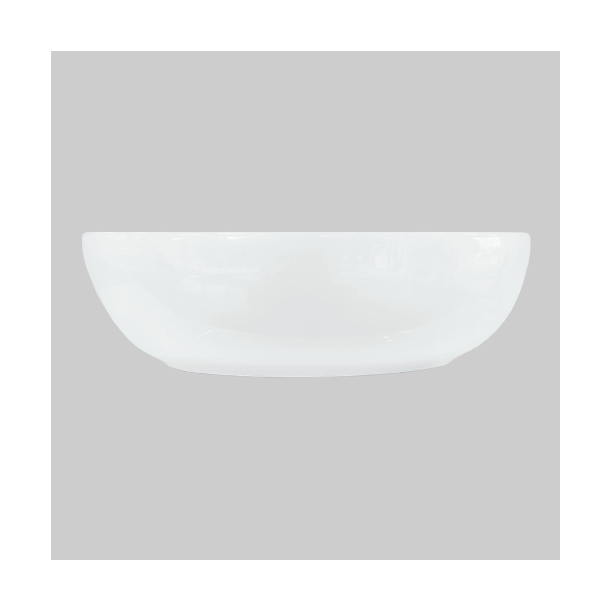 Раковина накладная "ringo cut 53" белая "sanita luxe"  wb.ct/ringo/54-n.cut/wht.g/s1