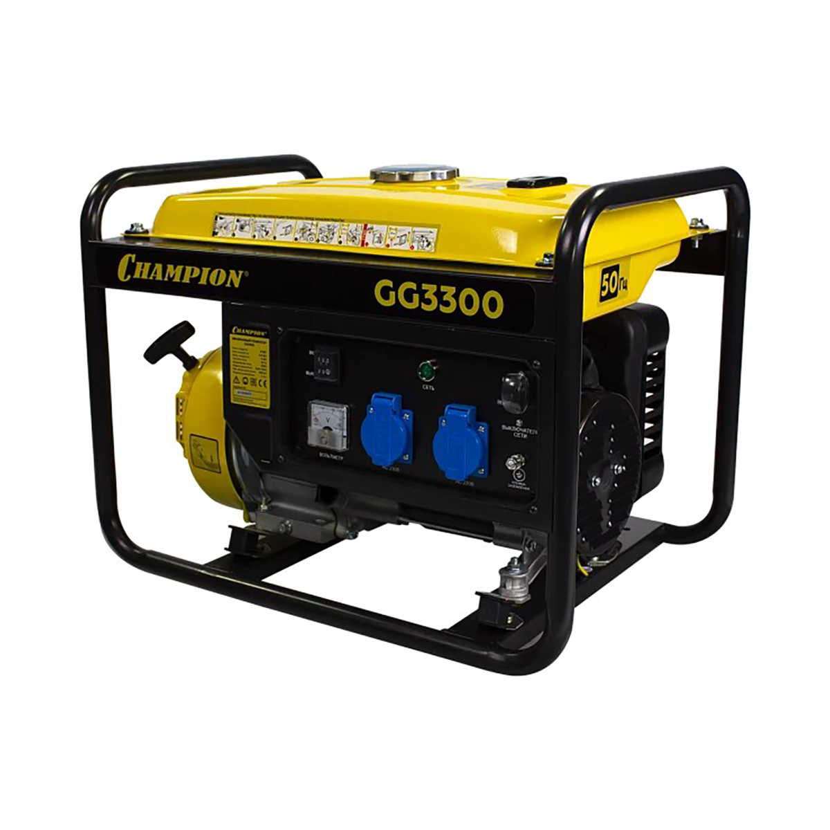 Генератор бензиновый gg3300 "champion"