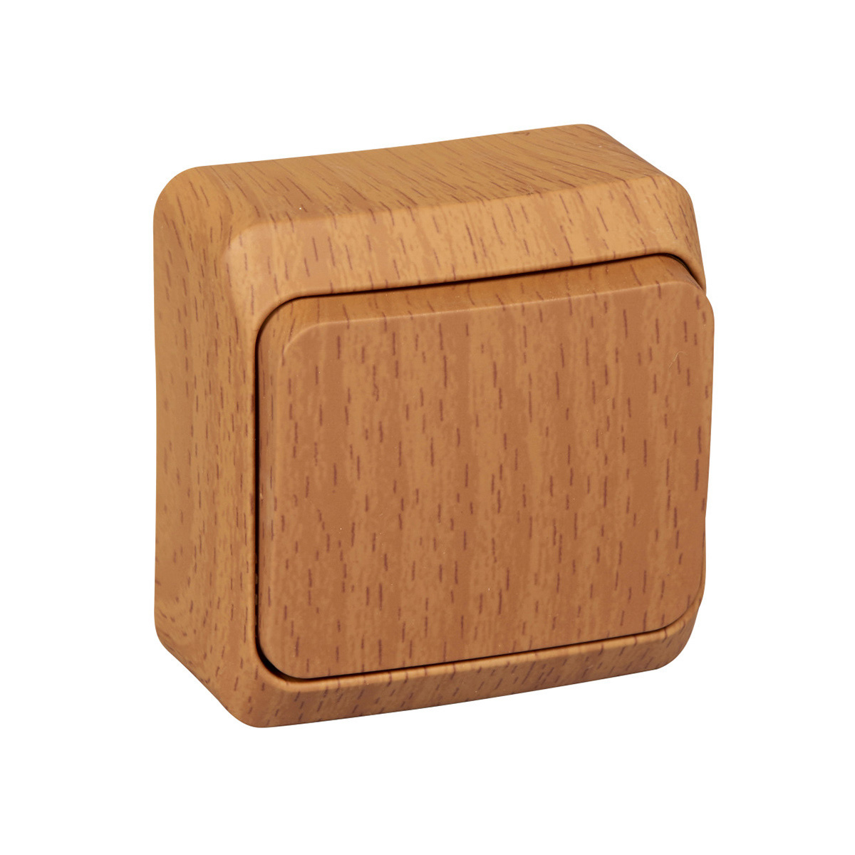 Переключатель открыт. уст. "этюд" 1 кл. 10а, бук (1/25/200) "schneider"