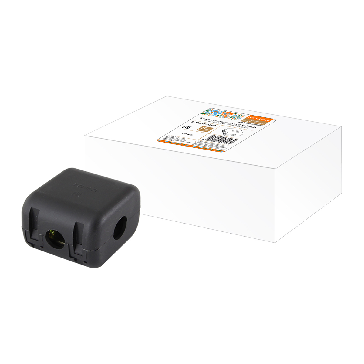 Сжим ответвительный у-739м (4-10 : 1,5-2,5 мм²) ip20 (18/216) народный sq0831-0204