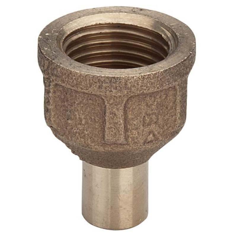 Муфта-вставка VIEGA пайка ВР 22 x 3/4" бронза