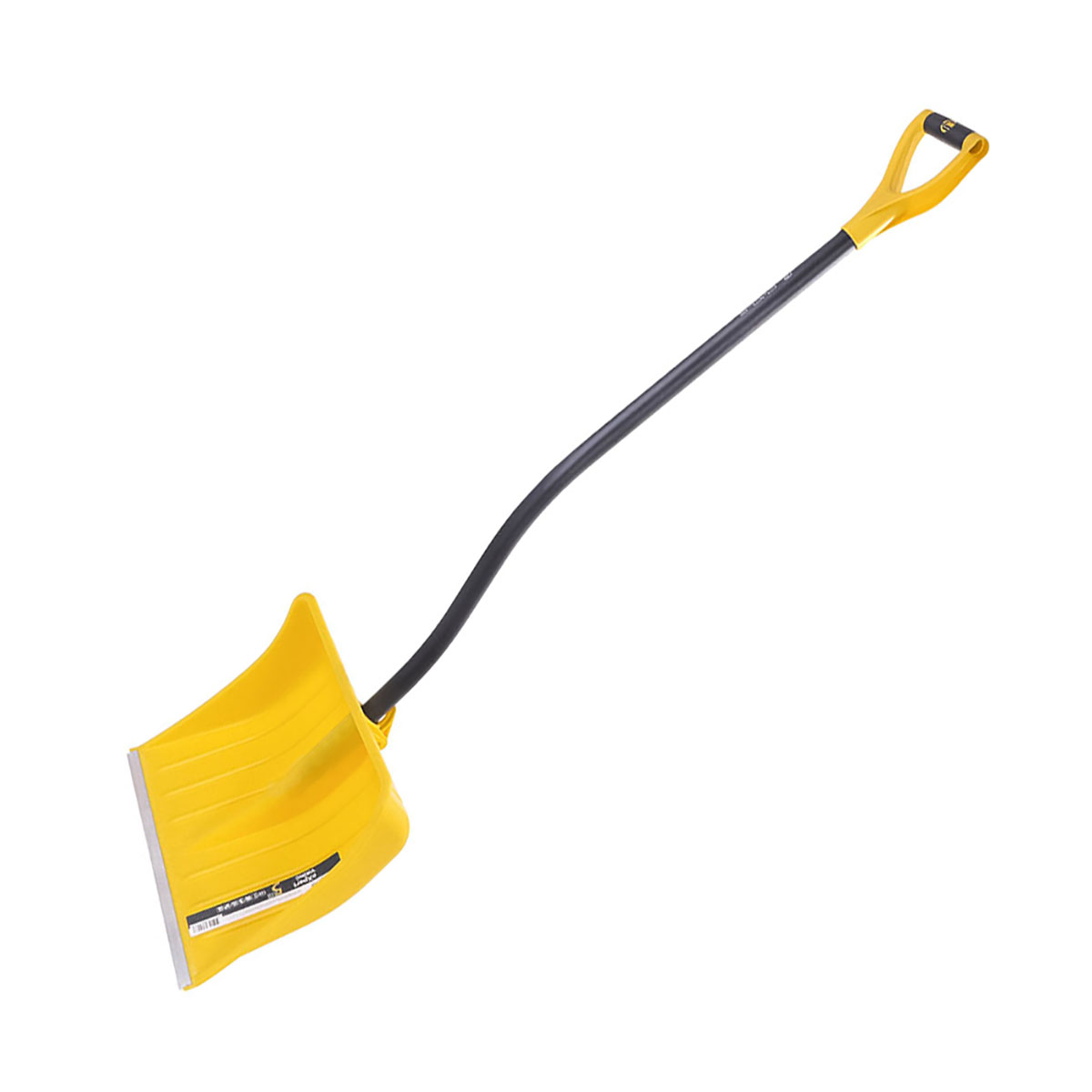 Лопата снег. пласт. "викинг эксперт" 500 х 390 мм (1/3) стальн. черенок и ручка, мет.пластина "цикл"