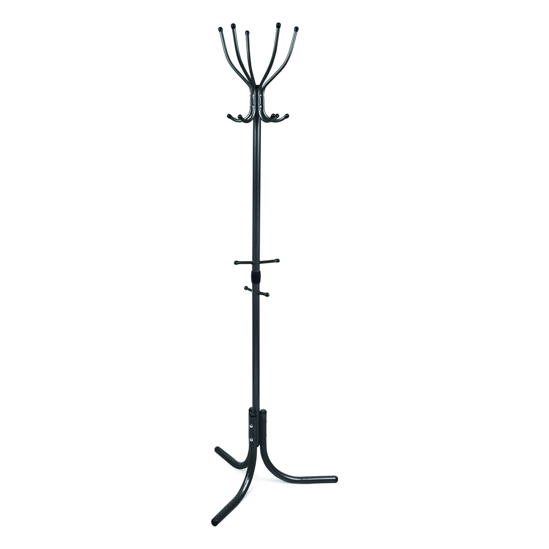 Вешалка напольная "комфорт" (5 крючков) черный (1) вк5/ч  "ника"