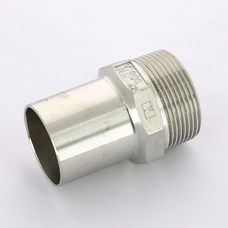 Вставка пресс-Н 42х1"1/2 нержавеющая сталь Sanpress Inox VIEGA