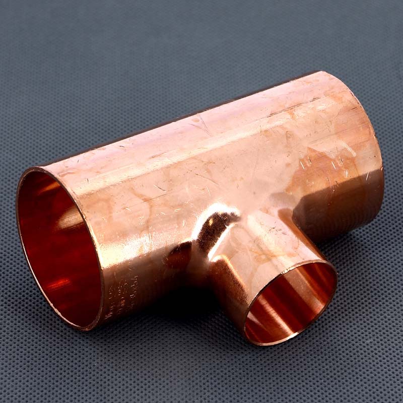 Тройник переходной под пайку 54 х 35 х 54 мм VIEGA медный