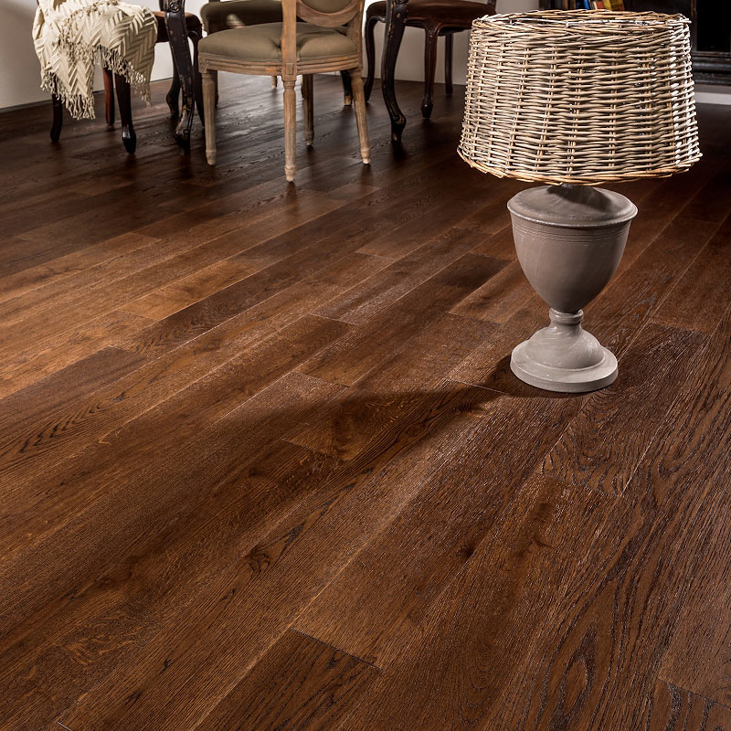 Паркетная доска Coswick Кантри 3-х слойная CosLoc 1153-3217 Молочный Шоколад (Порода: Дуб)