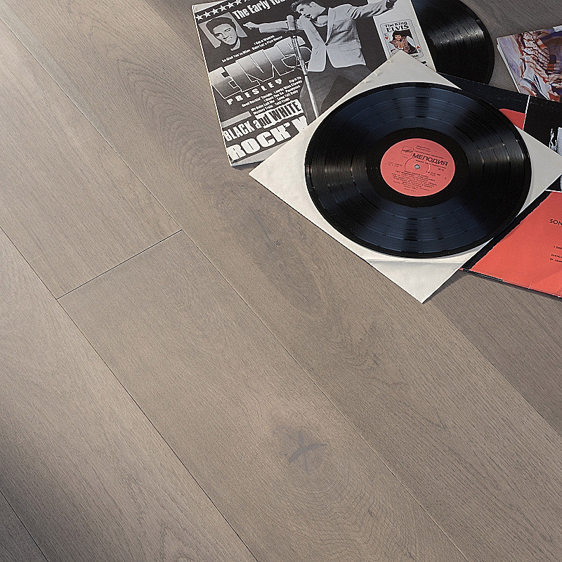 Паркетная доска Coswick Вековые традиции 3-х слойная CosLoc 1153-4574 Серый вельвет (Порода: Дуб)