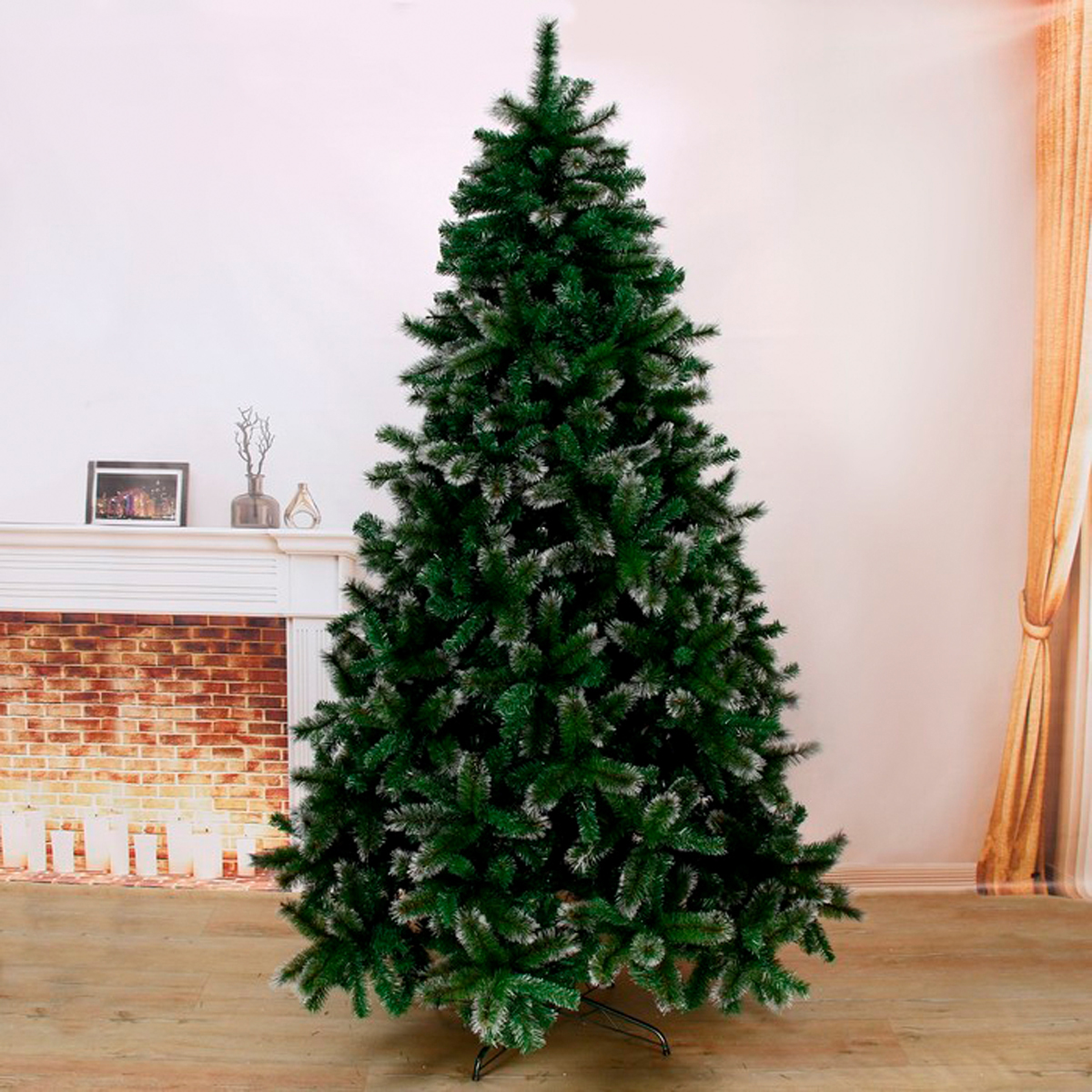 Ель декор. "волшебство" 240 см, 1433 ветки (зеленая) "зимнее волшебство" 185446