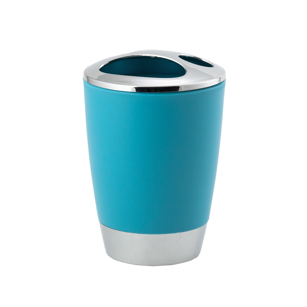 Стакан для ванной комнаты "альма" пласт. (темно-голубой) (1/12) "аквадекор" attp-2100bdb-02