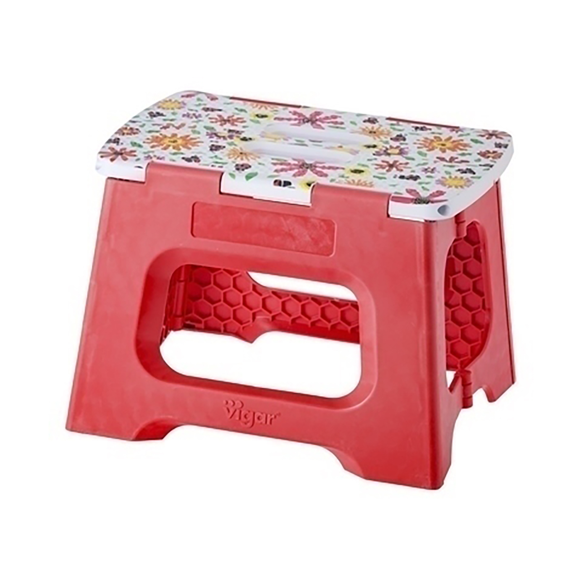 Табурет складной "stool" 23 см красный (1/6) "vigar" 10785