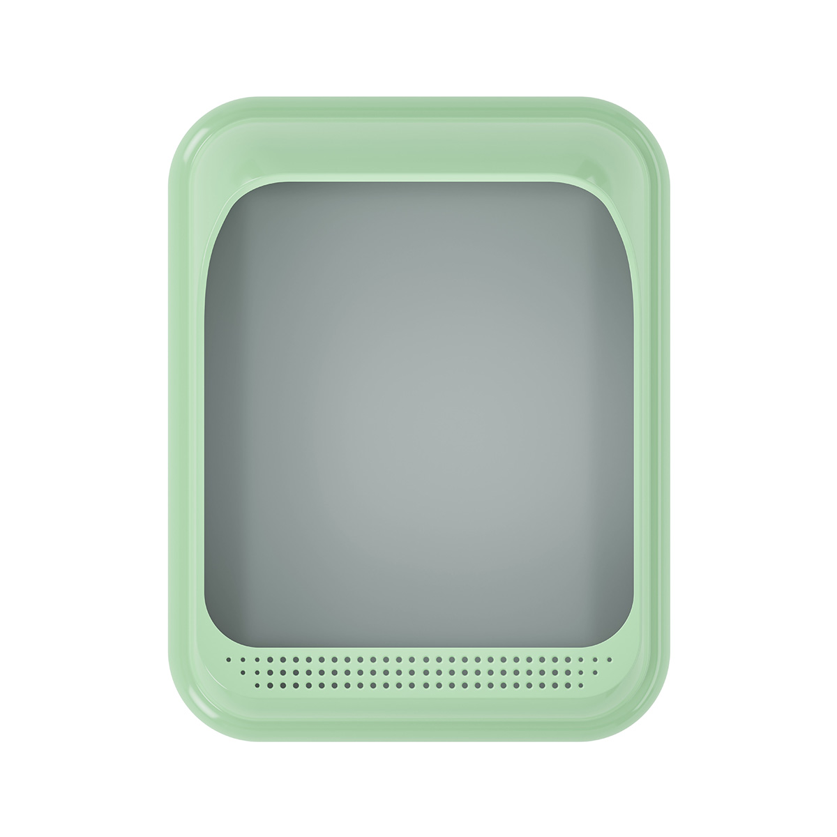 Лоток для животных "барсик" (зеленый) (1/17) "альтернатива" м6931