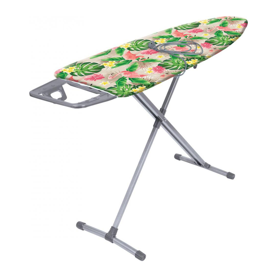 Доска гладильная "ника 10" (фламинго) 122 х 40 см (1/3)  металл  "ника" н10/8