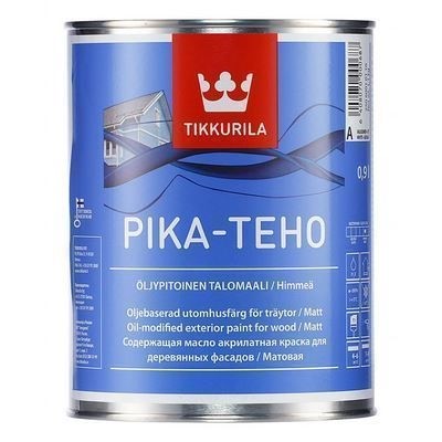 Тиккурила ПИКА-ТЕХО база С 0,9л (1/3) Краска акр по дереву с маслом*