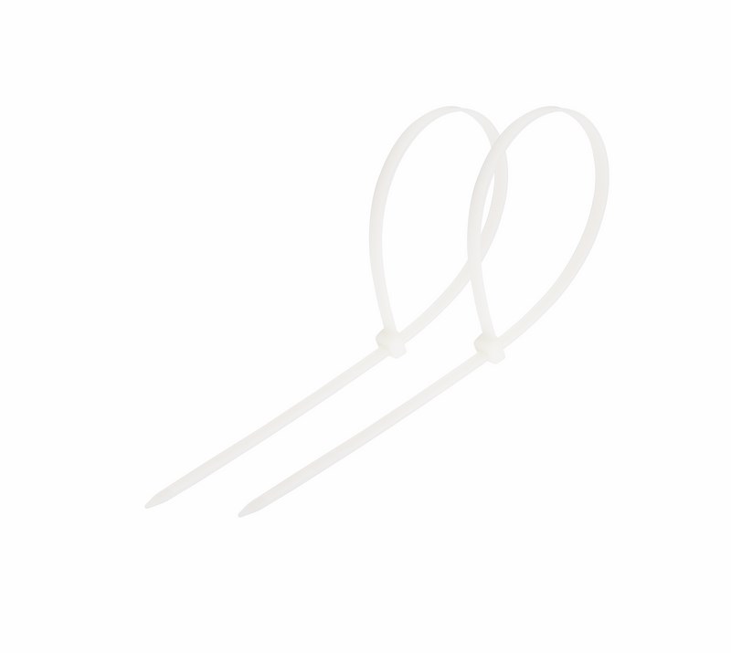 Хомуты нейлон 2,5 х 120 мм (набор 100 шт.), белые (1/10/300) "rexant" 07-0120