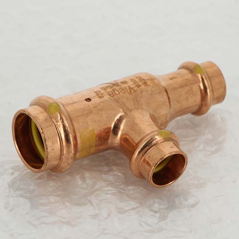 Тройник пресс медь Profipress G VIEGA 22 х 15 х 15