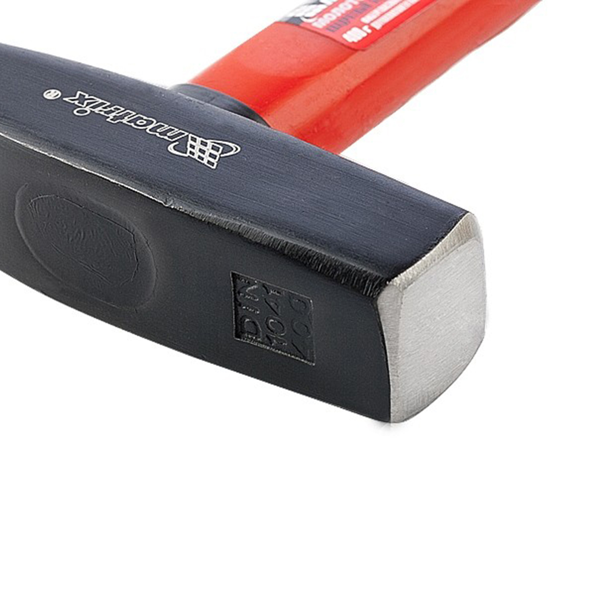 Молоток 400 г фиберглас. обрезин. рукоятка (1/36) "matrix"