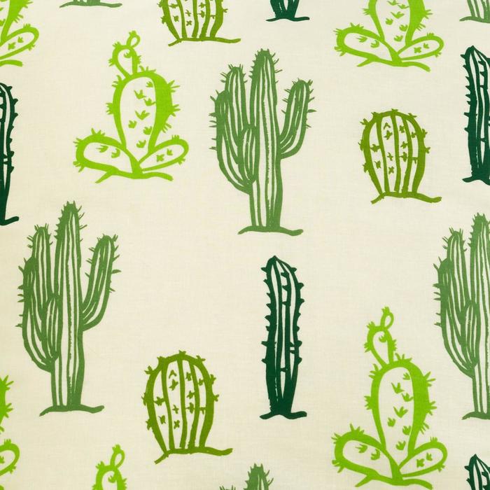 Постельное белье "этель" кактусы евро (бязь) (1) 4053308