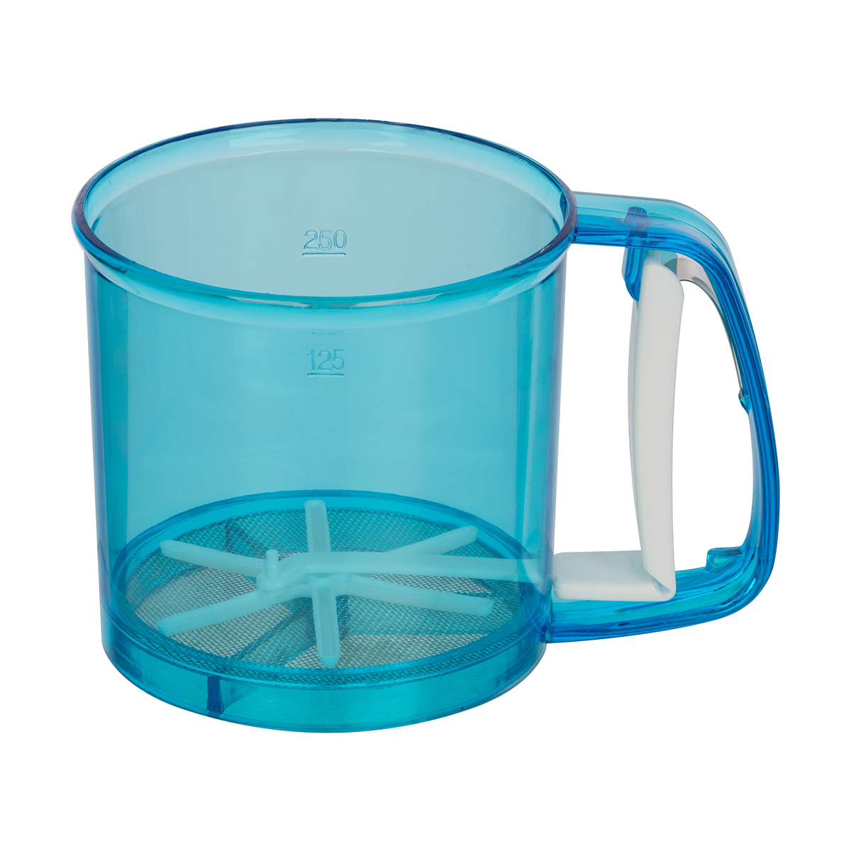 Сито-кружка для просеивания муки "fornata" 15,5*10,5 см пластик. (1/12/48) "mallony"