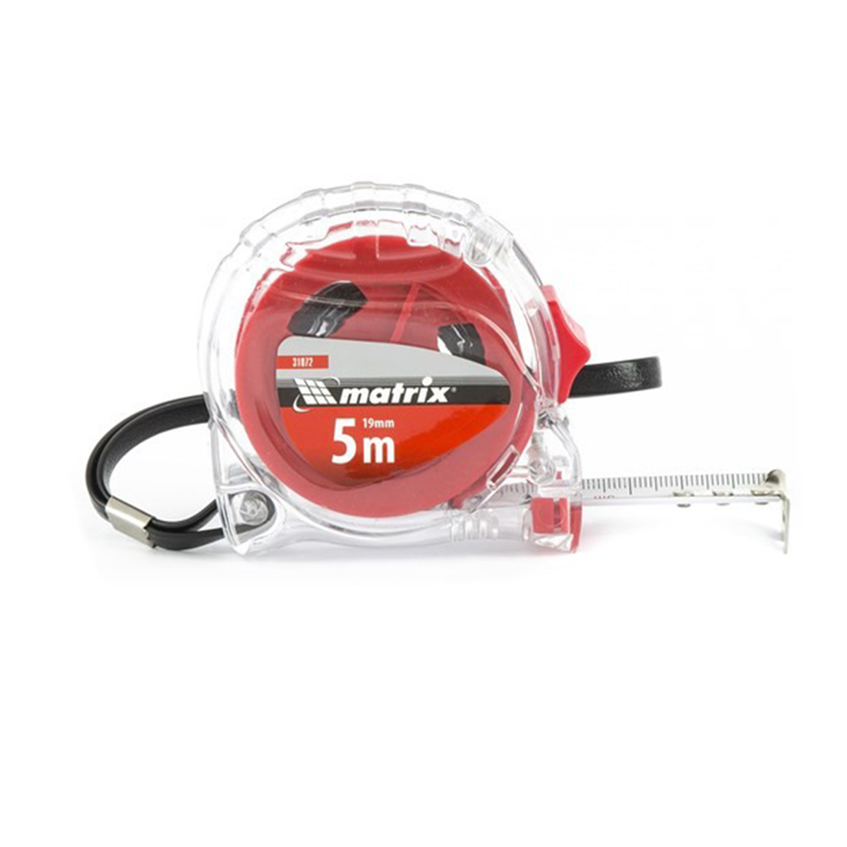 Рулетка "crystal" поликарбон. корпус 5 м/19 мм (1/120) "matrix"