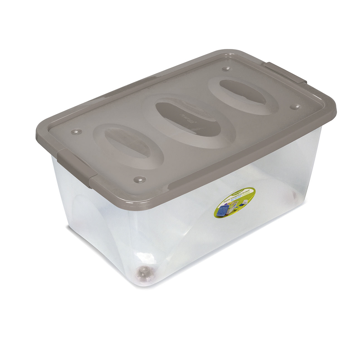 Ящик универс. "астело" 600*400*280 мм на колесах (коричнево-серый) (1/3) "мартика" с665ксер