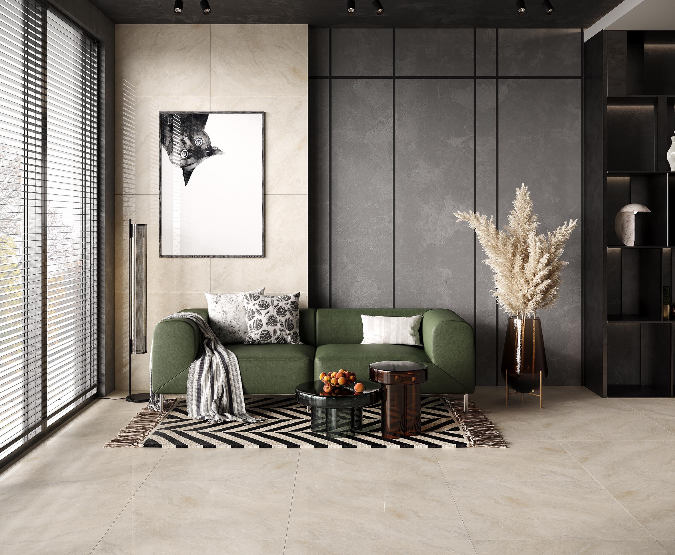 New york ivory керамогранит кремовый лаппатированный 80x80