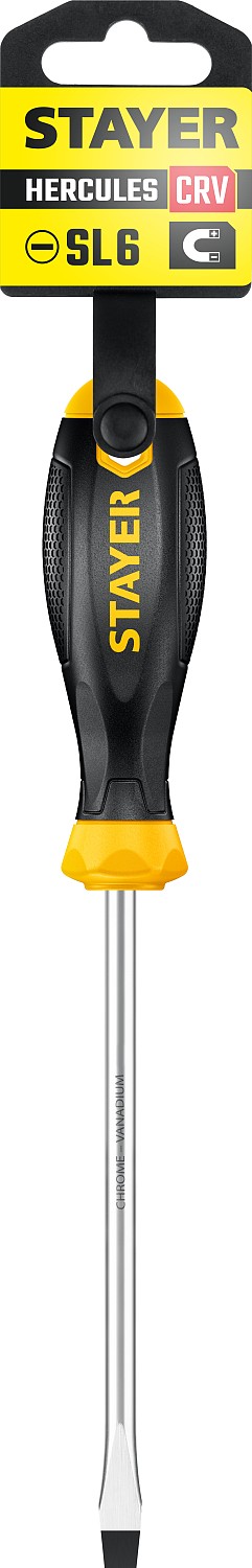 STAYER Hercules, SL6 x 150, отвёртка (2509-06-15)