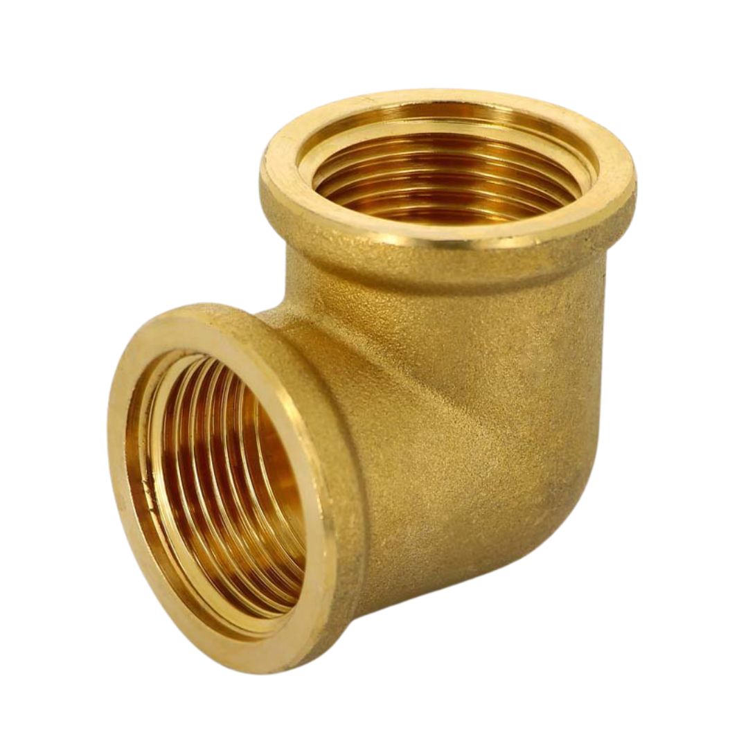 Колено резьбовое (ВР) 1"1/2 x 1"1/2 латунь UNI-FITT