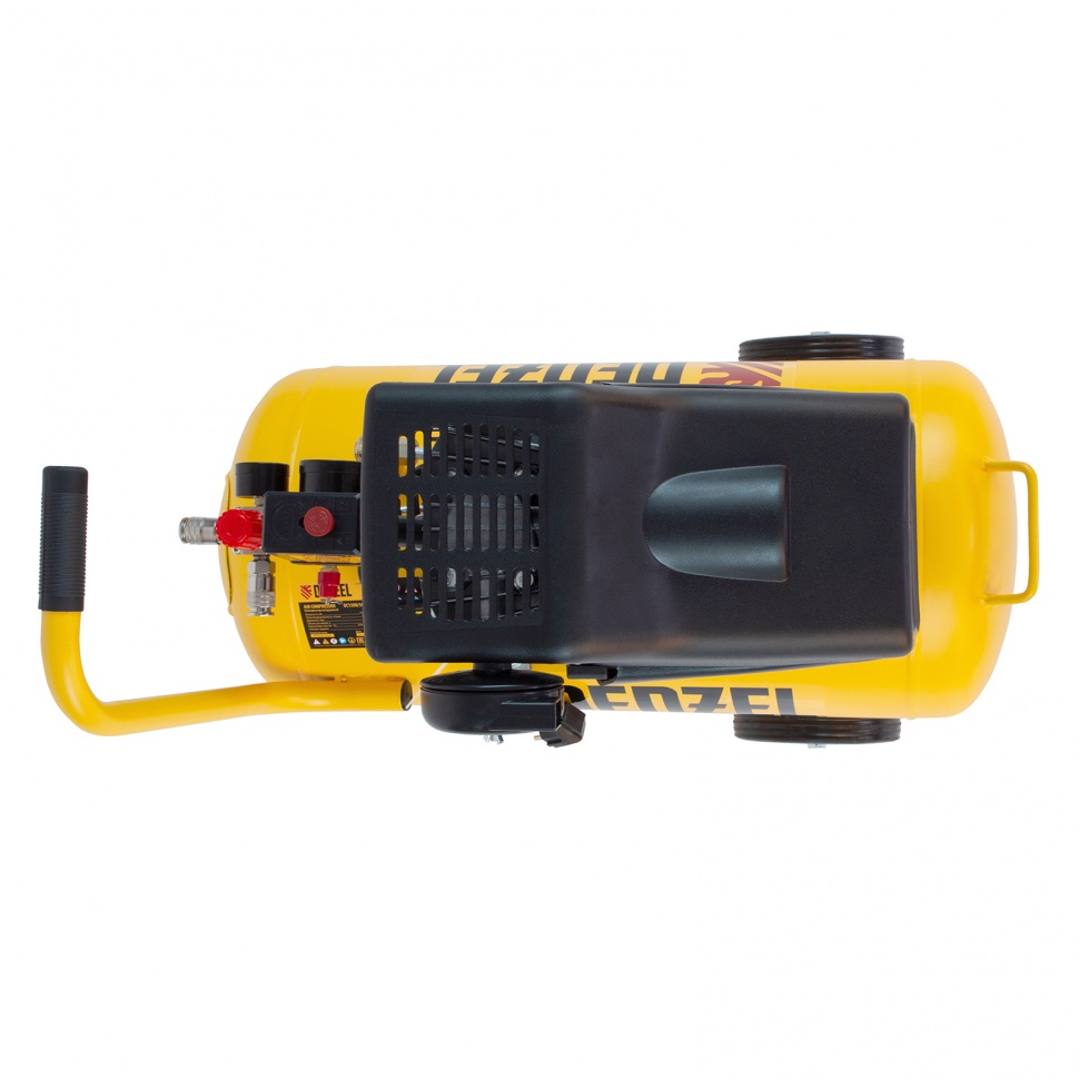 Компрессор воздушный, прямой привод DC1500/50, 1.5 кВт, 50 литров, 220 л/мин Denzel (58161)