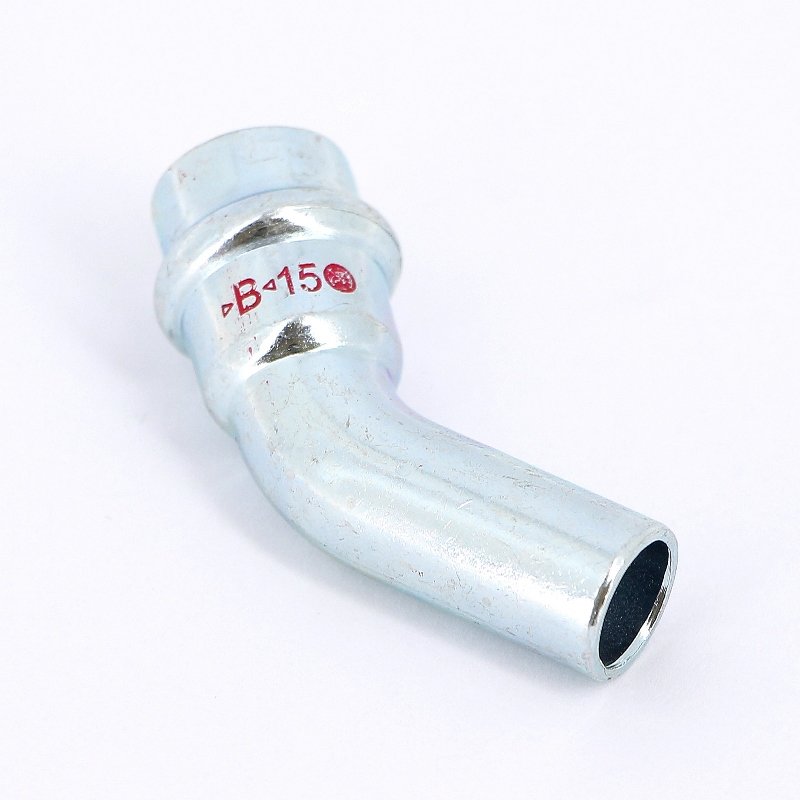 Угол-вставка 45° пресс оцинкованная сталь 15 IBP