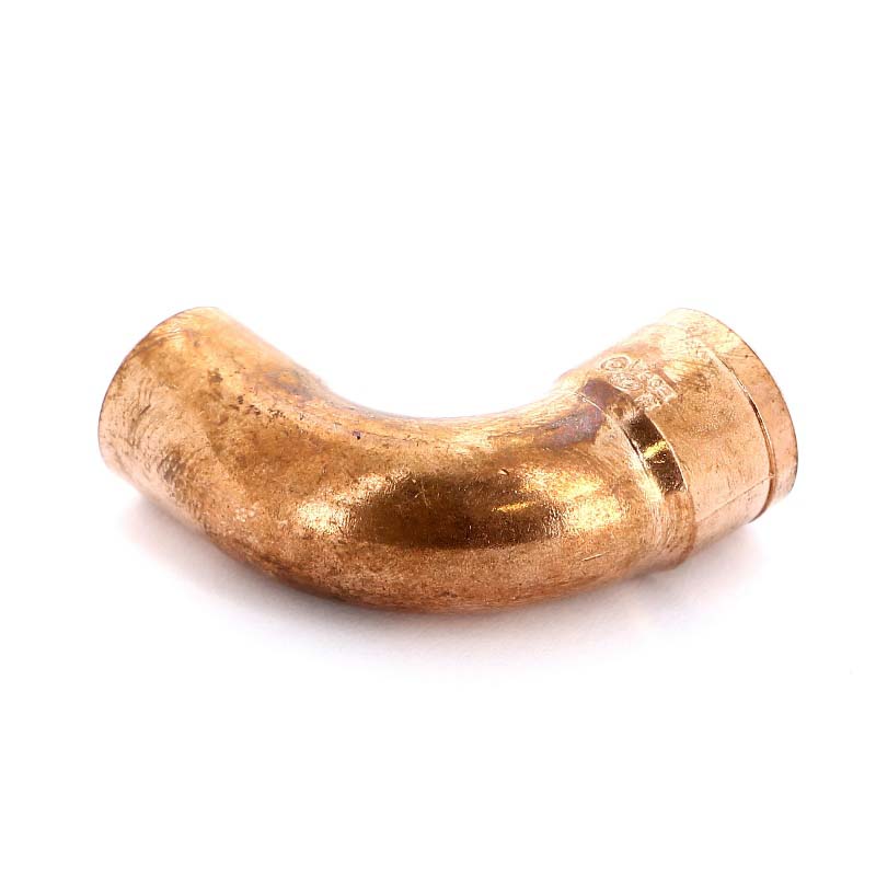 Отвод однораструбный 90° VIEGA пайка 18 мм медный