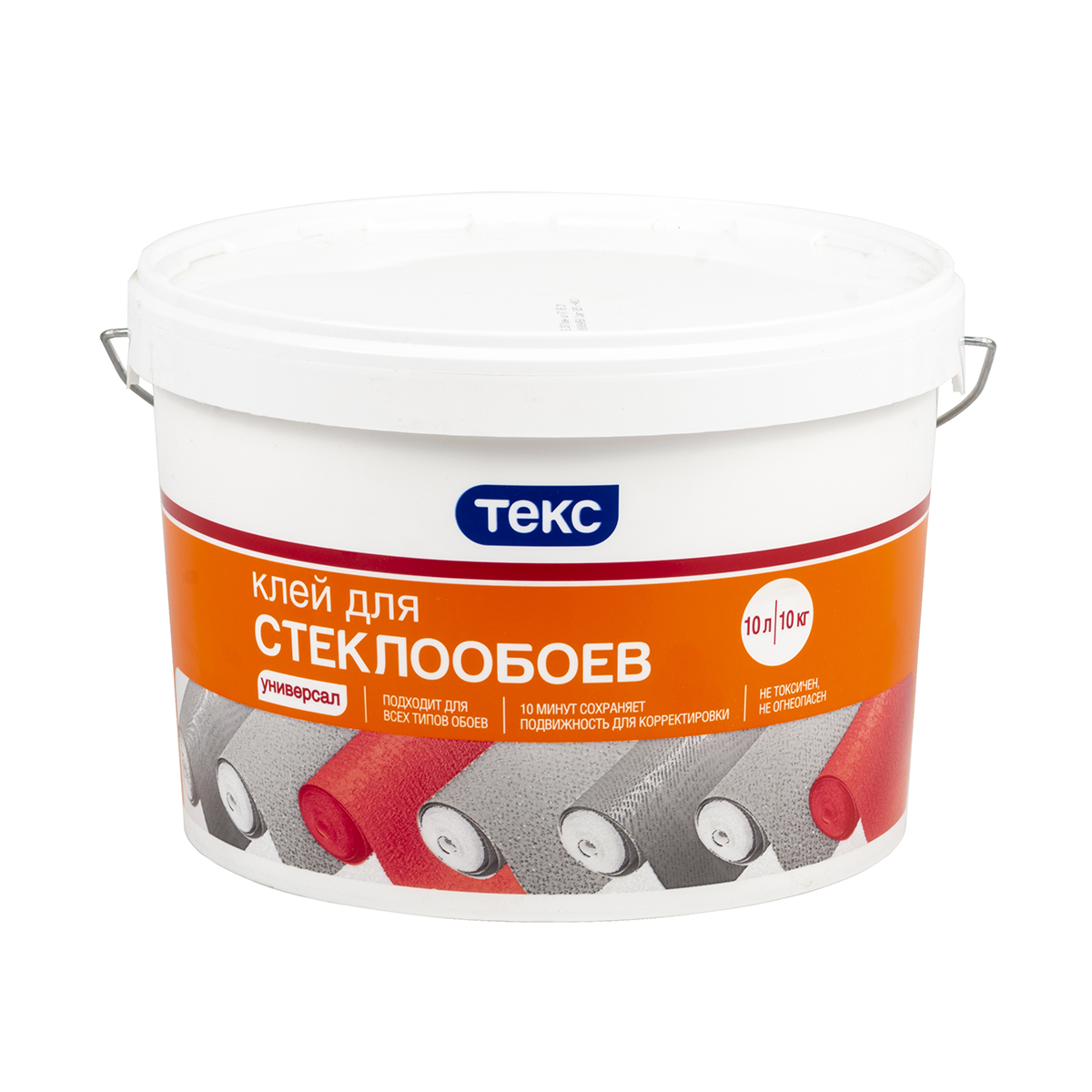 Клей для стеклообоев пва  10 л (1) текс