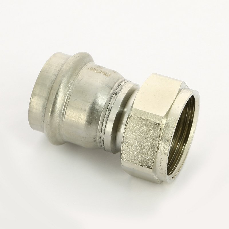 Муфта-вставка пресс-В 18x3/4" нержавеющая сталь Sanpress Inox VIEGA