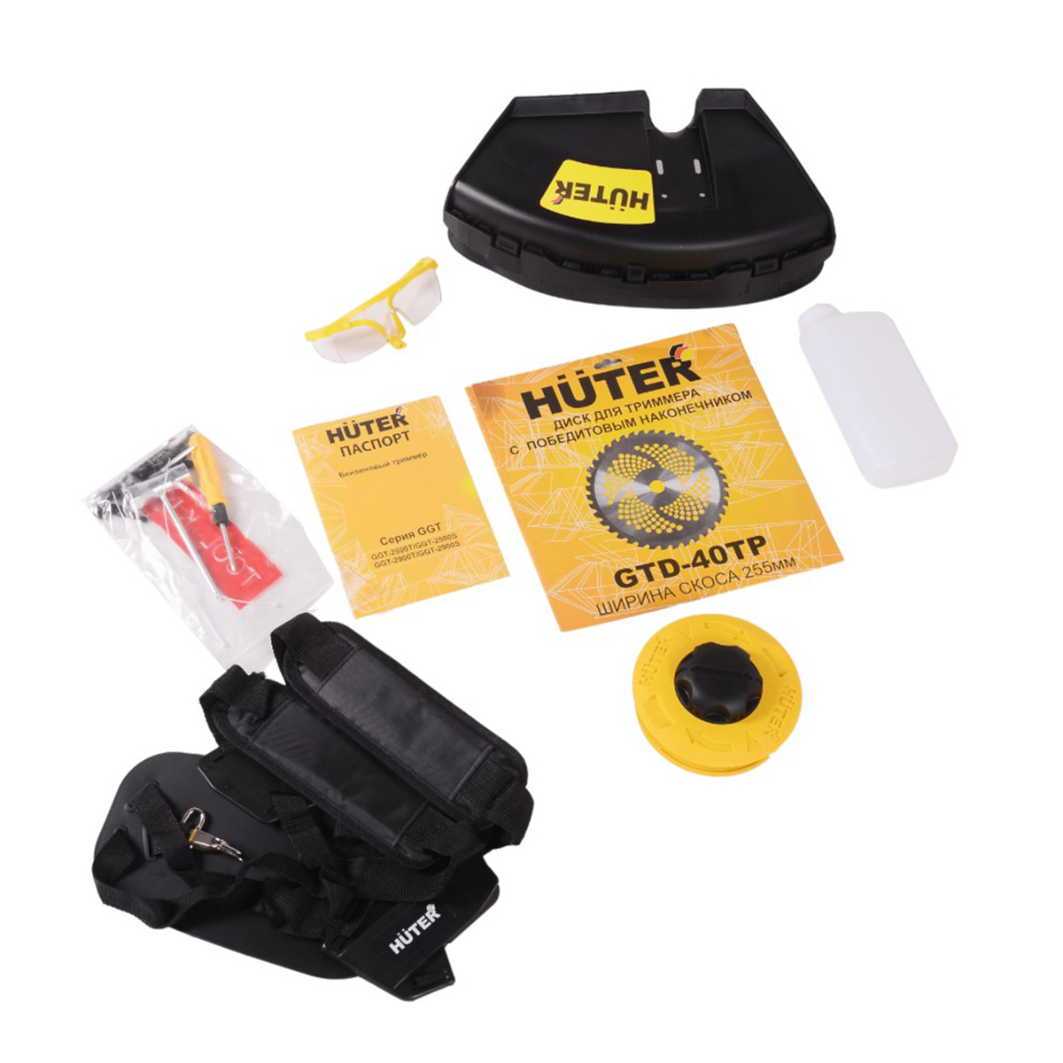 Триммер бензиновый ggt-1900t (1) "huter"