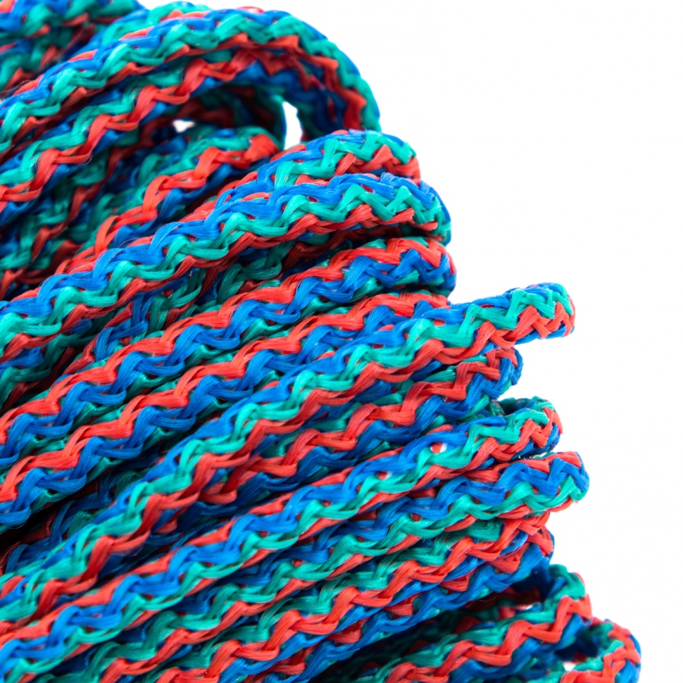 Шнур бельевой полипропиленовый с сердечником, 5 мм L 25 м, цветной, Home Palisad (937145)