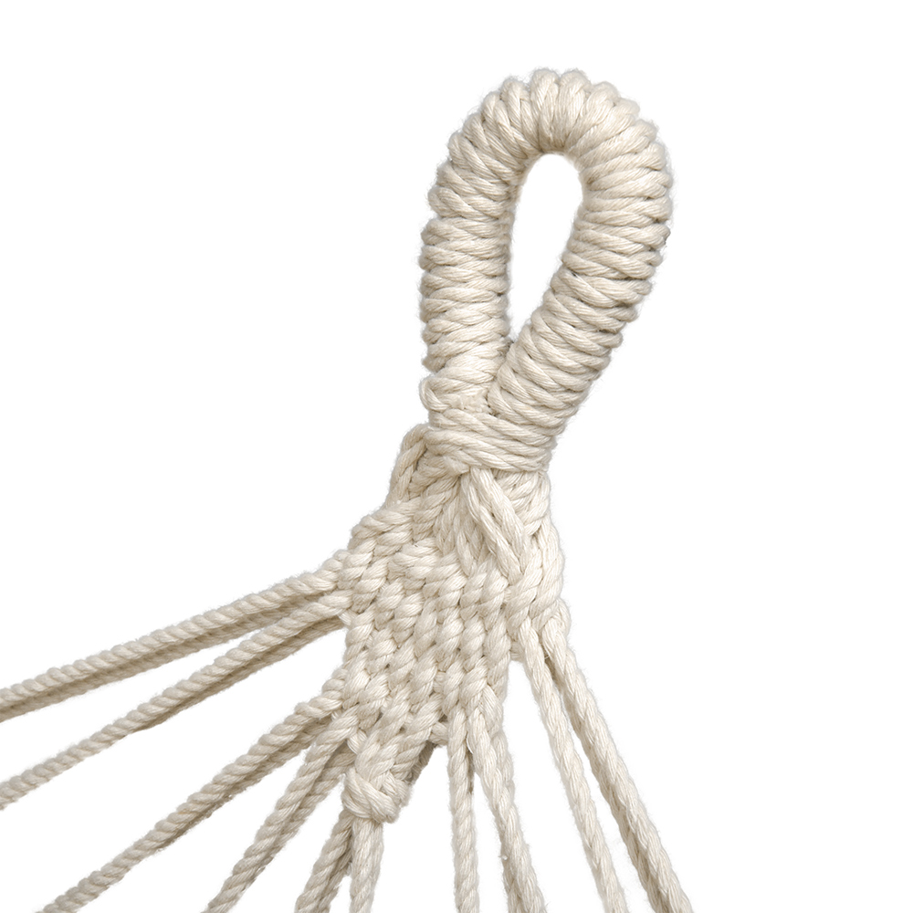 Гамак полотняный "комфорт" 200 х 90 см (дерев. планка) (1/12) "boyscout" 61077