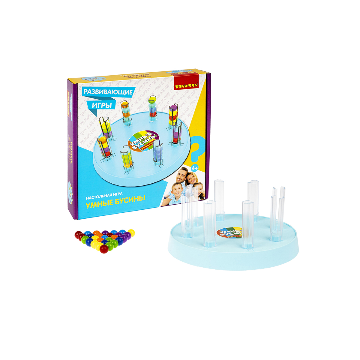 Игра развивающая "умные бусины" "bondibon" вв5155