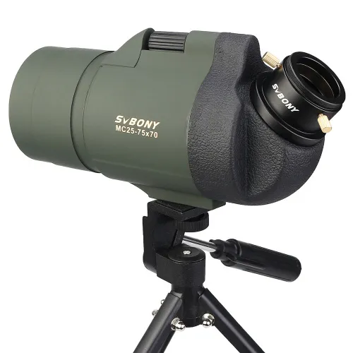 Зрительная труба SVBONY SV41 25–75x70 MAK WP со штативом