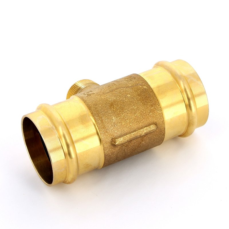 Тройник пресс-Н 54х1'x54 Sanpress VIEGA