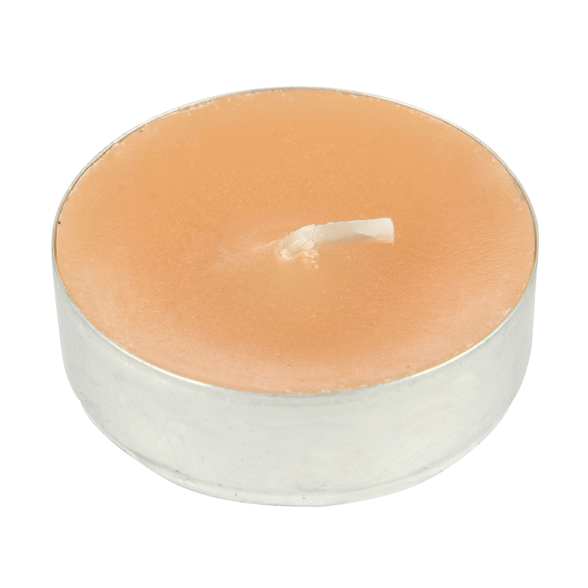 Свечи чайные ароматич. франц. ваниль (упак. 6 шт.) бежевые (1/18) "kukina raffinata"