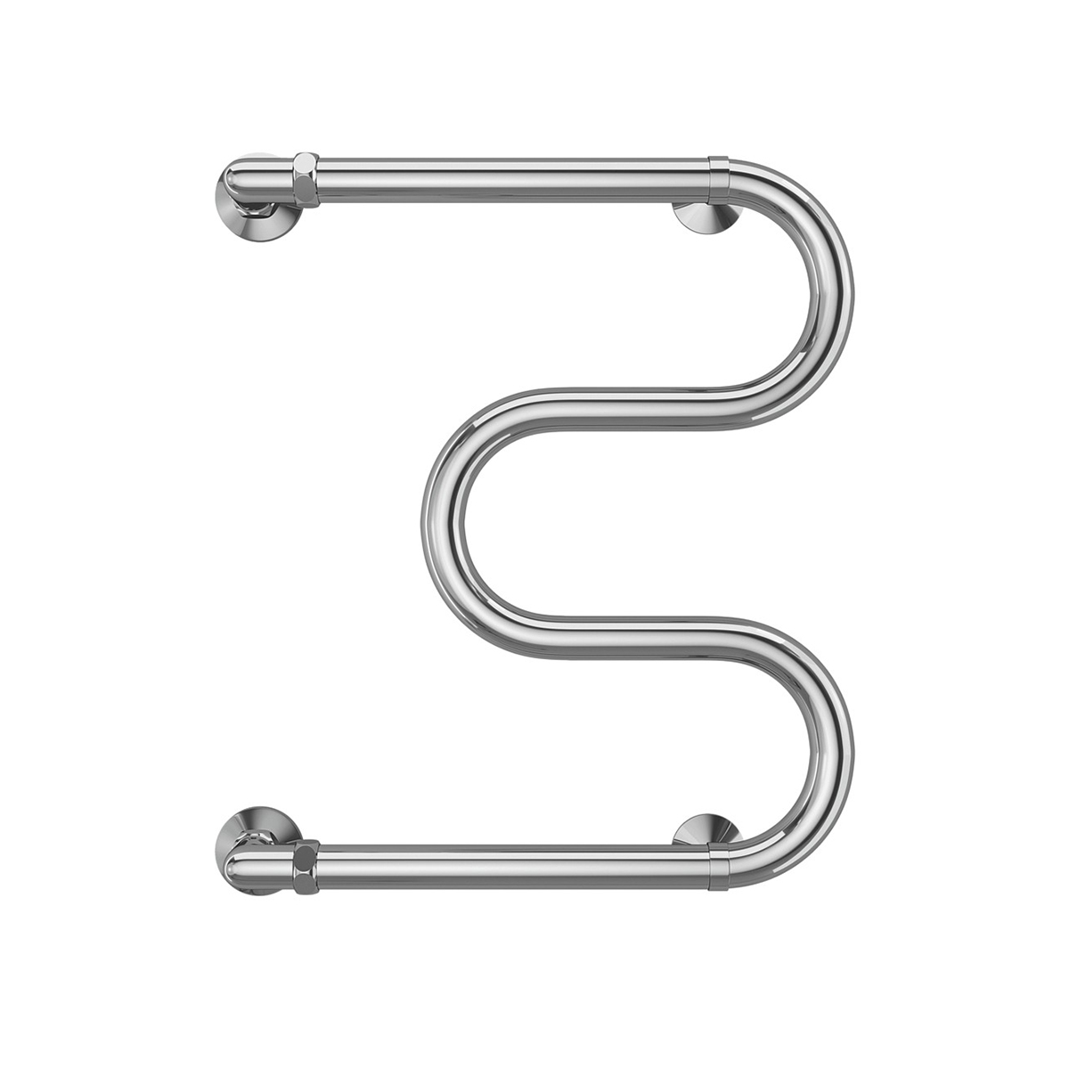 Полотенцесушитель водяной "aisi" м-образный 500*400 (хром) "terminus"