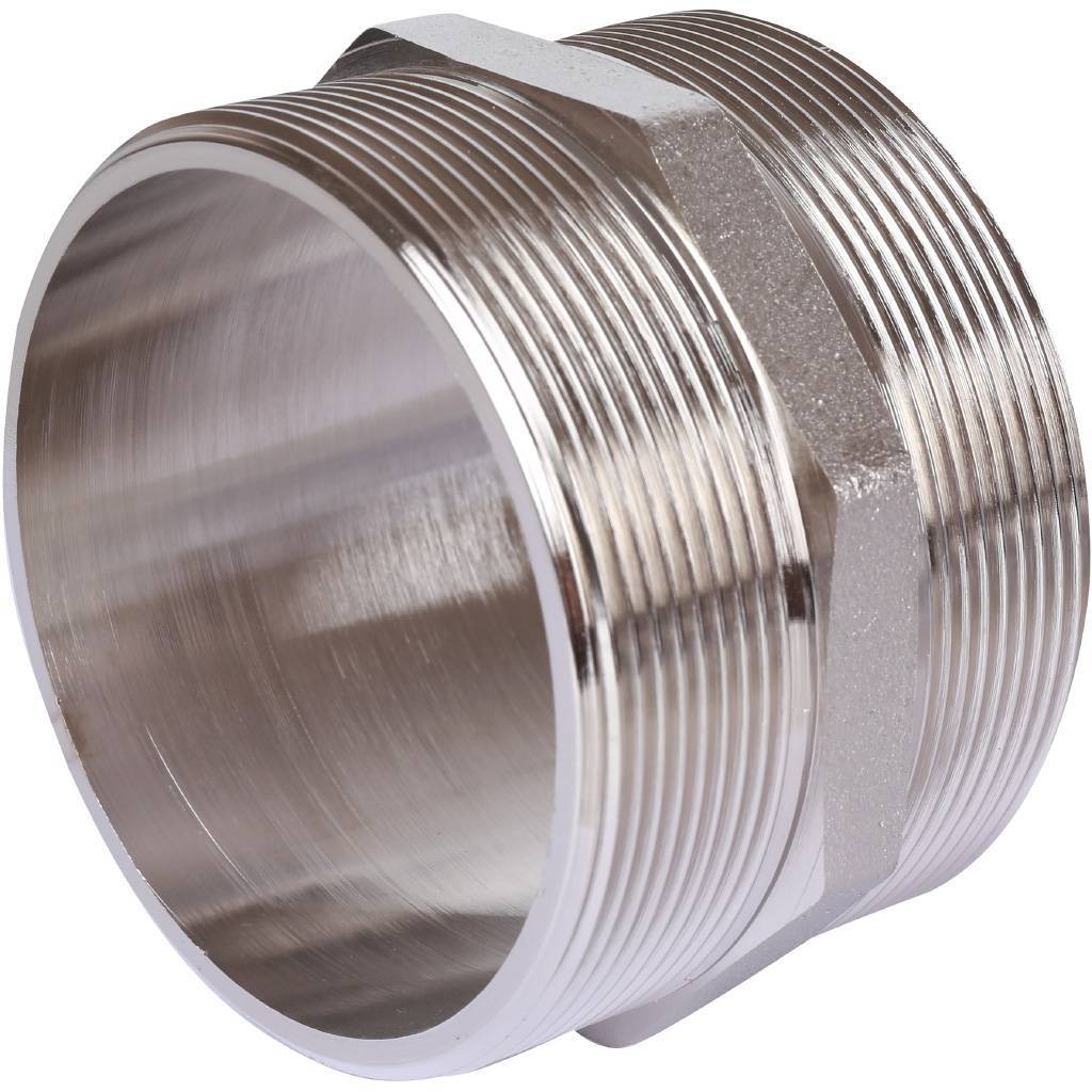 Ниппель НР 3" никель STOUT