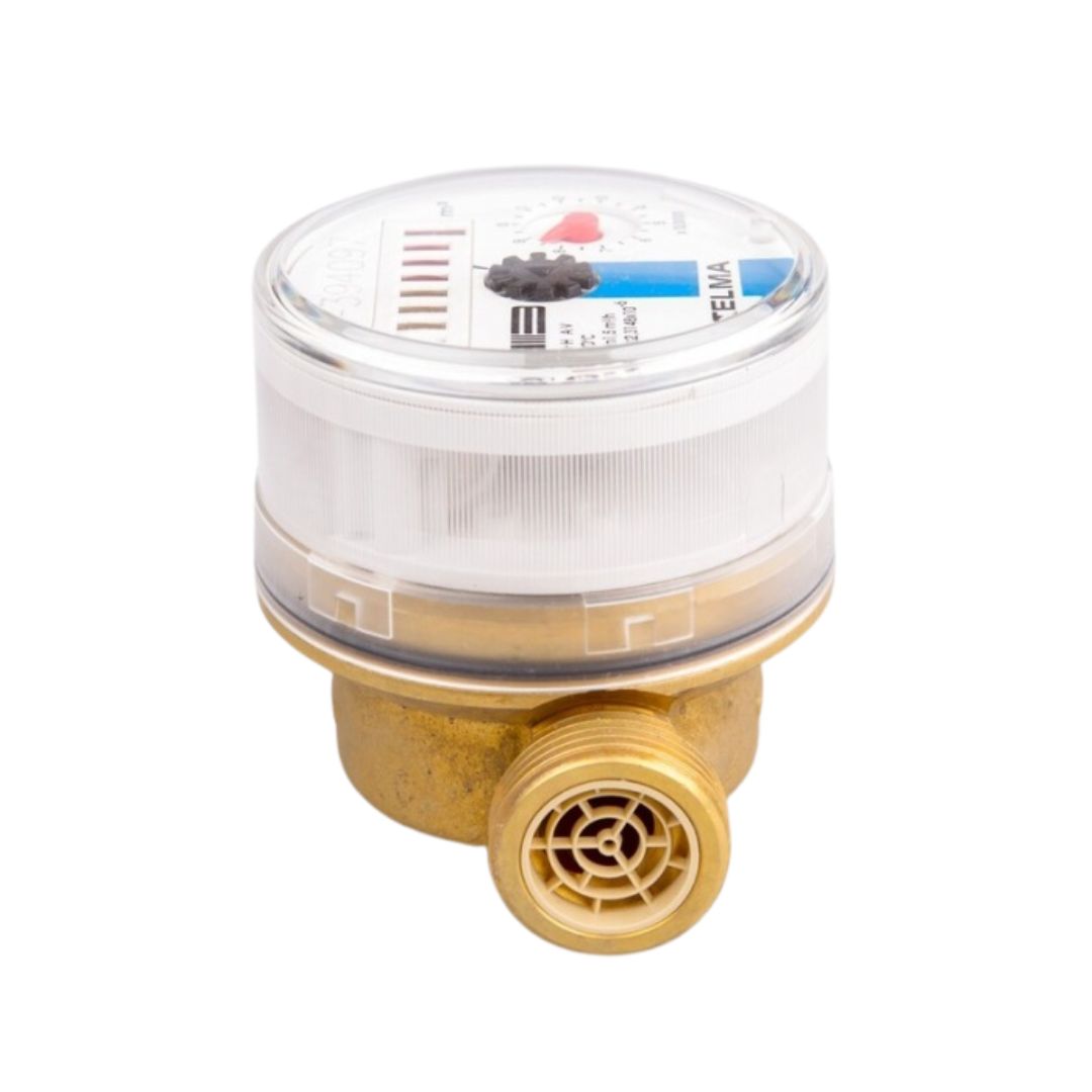 Cчетчик для холодной воды ИТЭЛМА WFK20 L=80 30˚C - размер присоединения 3/4"