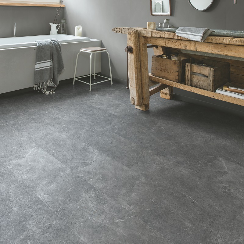 SPC Ламинат Quick-Step Volcano VSPC 20254 Мрамор серый