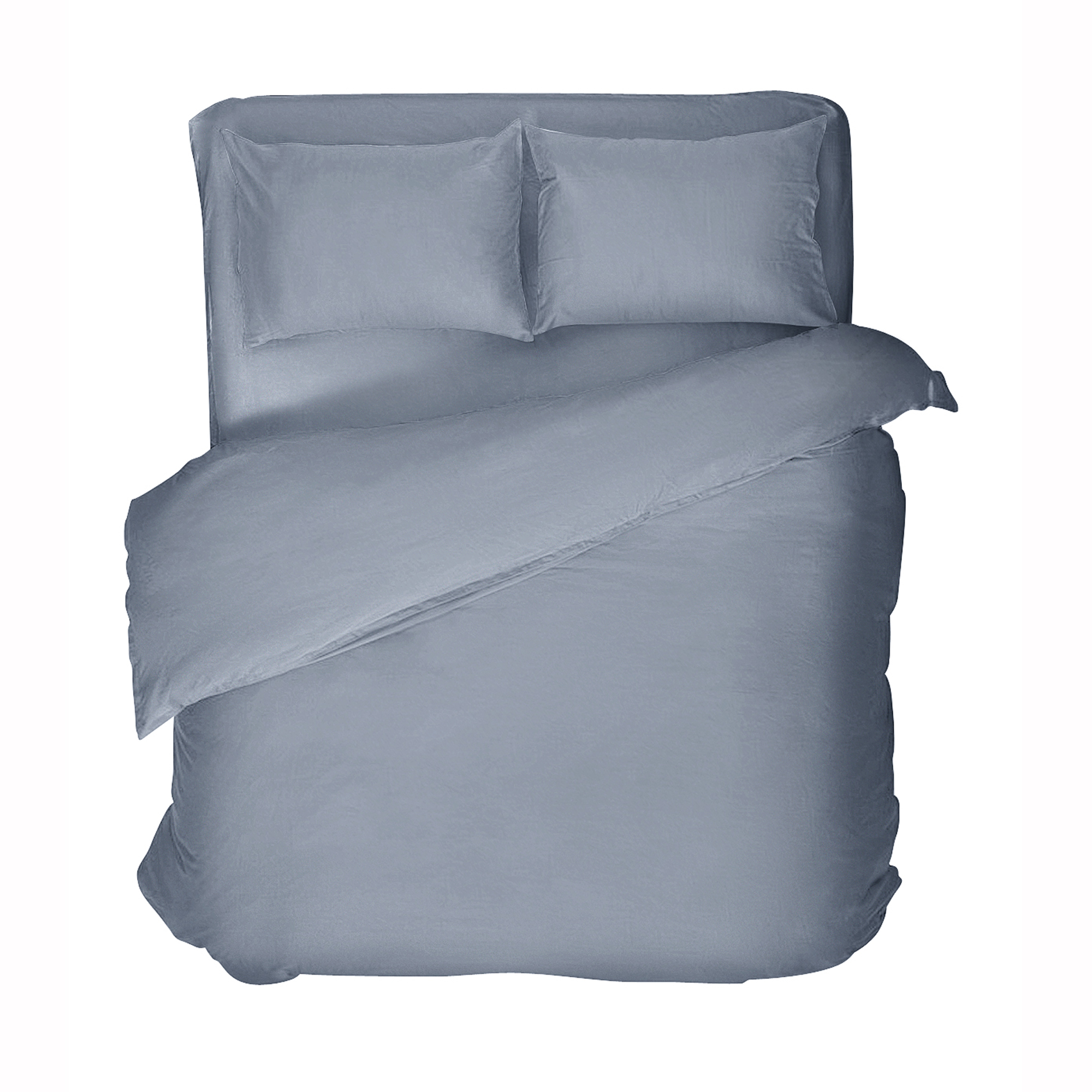 Постельное белье "verossa melange" indigo евро