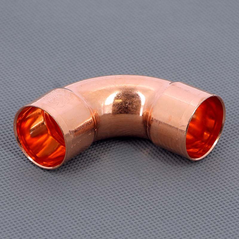 Отвод двухраструбный 90° VIEGA пайка 28 мм медный